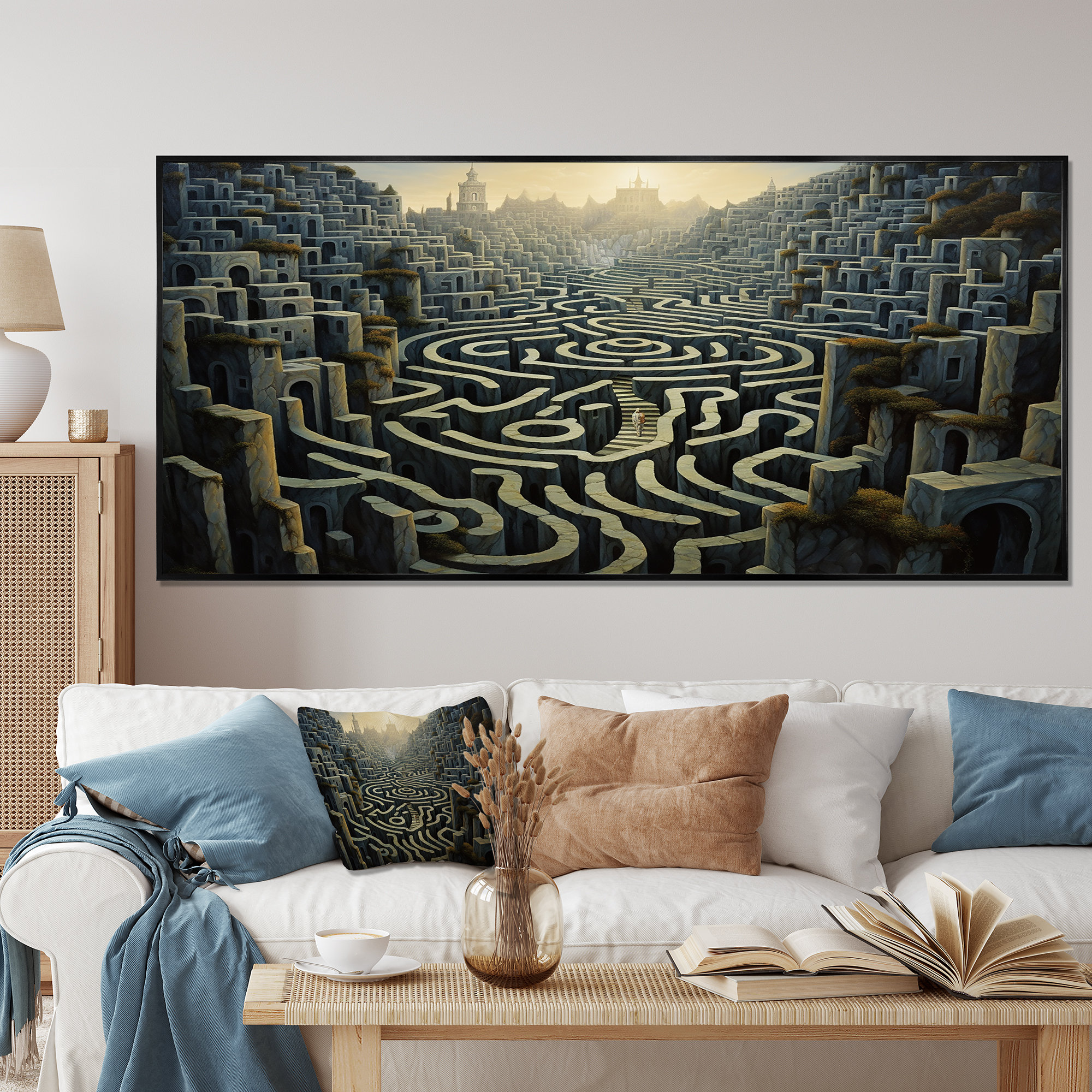 Maze+Surreal+Landscape+IV+-+